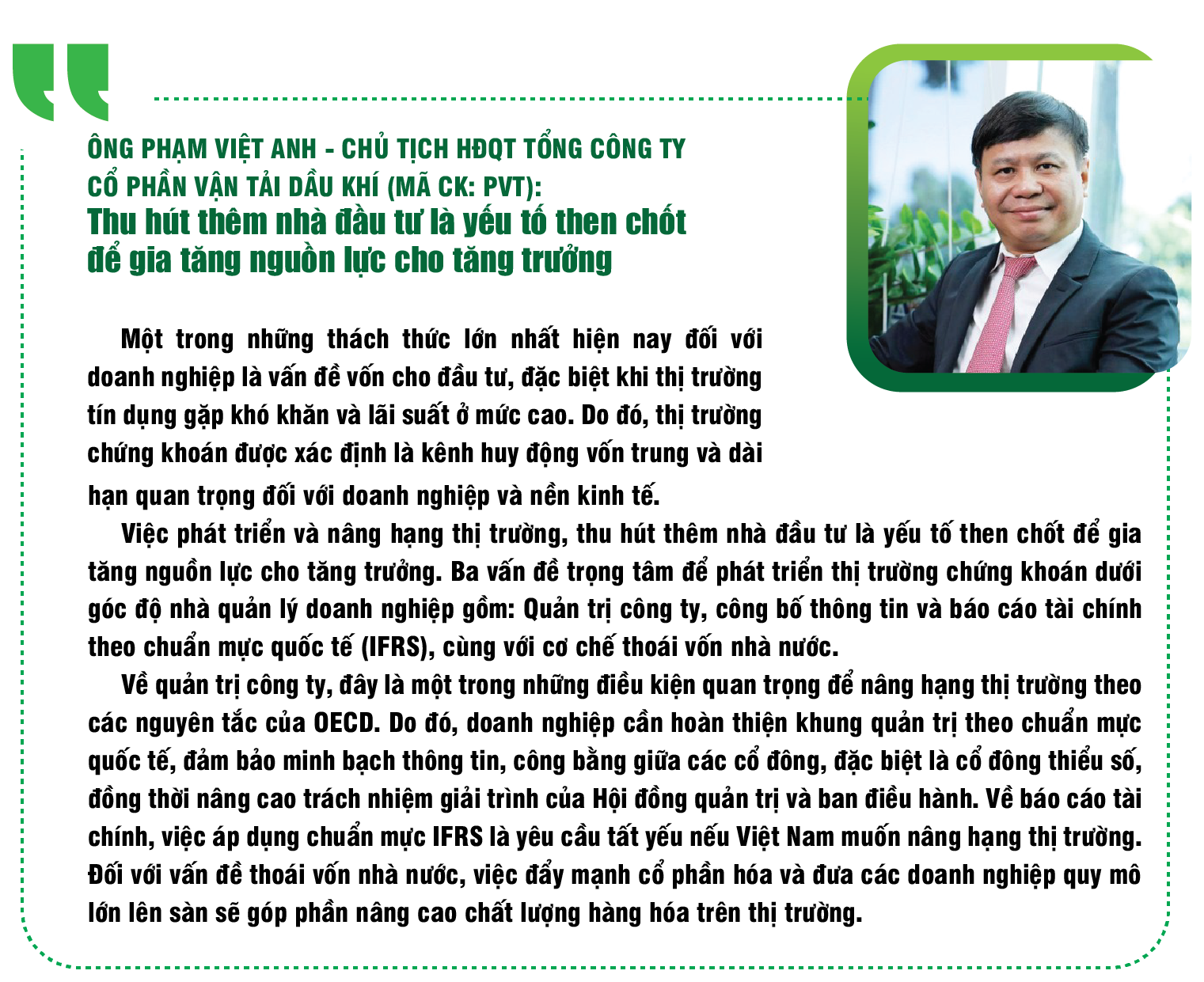 Đổi mới, cải cách, nâng tầm thị trường chứng khoán trong kỷ nguyên tăng trưởng mới