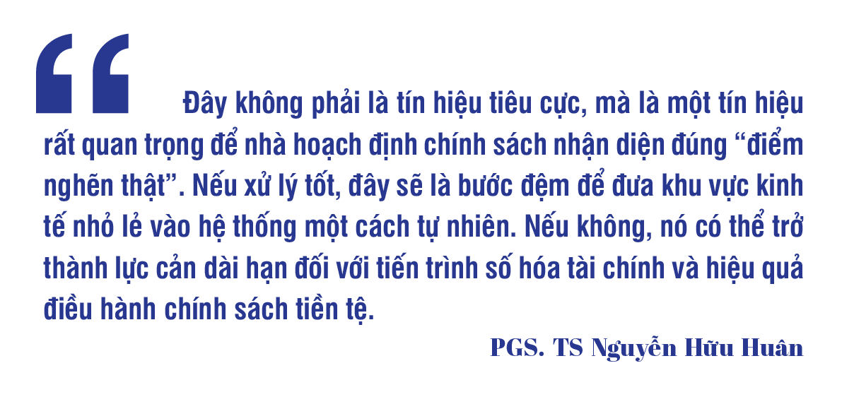 Loạt bài: Thanh toán “tiền mặt” có đang quay trở lại?  Bài 3: Thanh toán tiền mặt có thực sự quay trở lại, gây áp lực lên điều hành chính sách tiền tệ?