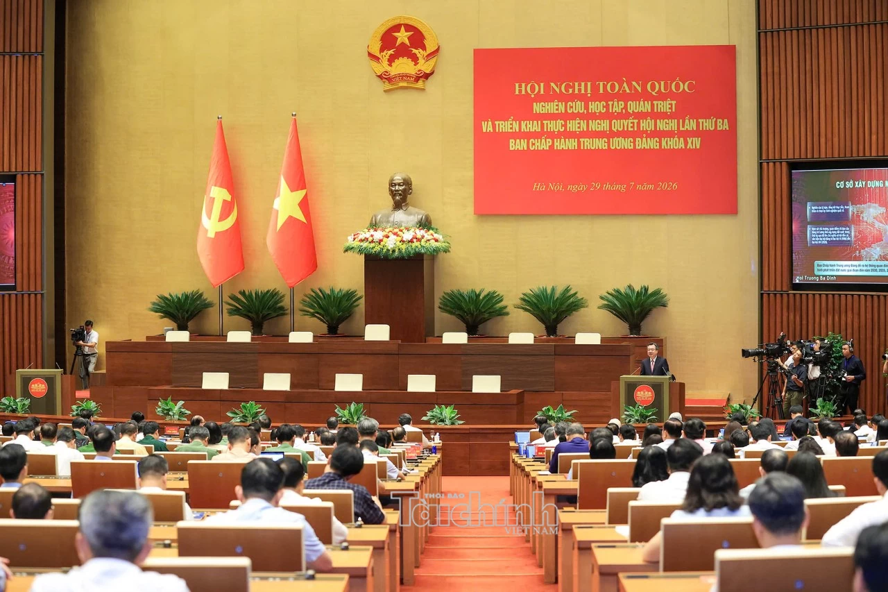 TRỰC TIẾP: Hội nghị toàn quốc quán triệt và triển khai thực hiện Nghị quyết Hội nghị Trung ương 3