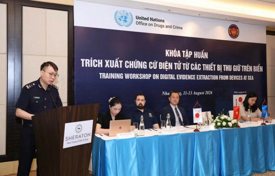 Hải quan Việt Nam và UNODC phối hợp tập huấn nâng cao năng lực thực thi pháp luật trên biển