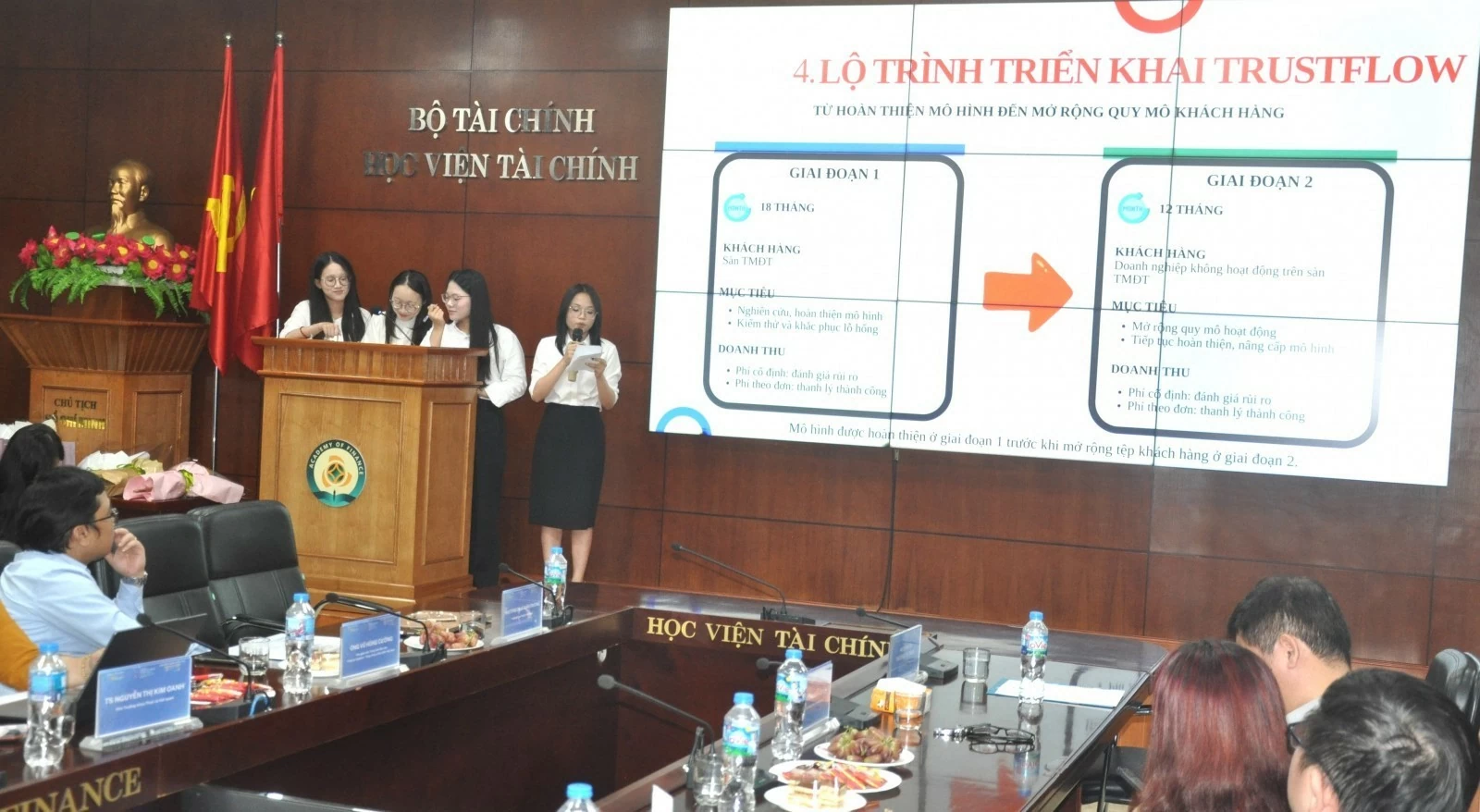 Đội Fourfold giành giải Nhất Tài năng trẻ Logistics Việt Nam 2026 cấp Học viện Tài chính