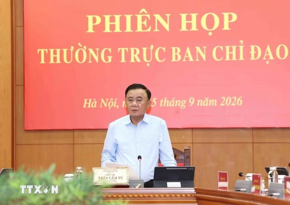 Thường trực Ban Bí thư Trần Cẩm Tú chủ trì Phiên họp Thường trực Ban Chỉ đạo Trung ương về phát triển văn hóa