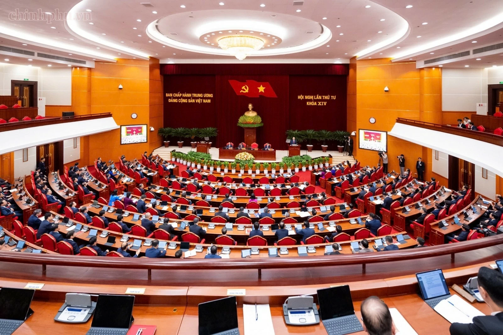 Phát biểu khai mạc Hội nghị lần thứ Tư, Ban Chấp hành Trung ương Đảng khóa XIV của Tổng Bí thư, Chủ tịch nước Tô Lâm