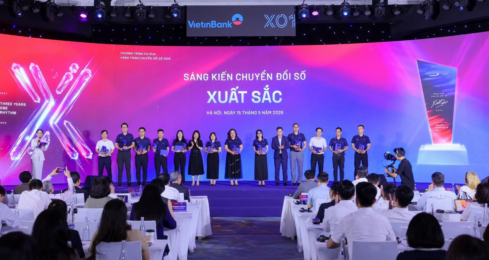 VietinBank khẳng định năng lực chuyển đổi số sau ba năm triển khai X01