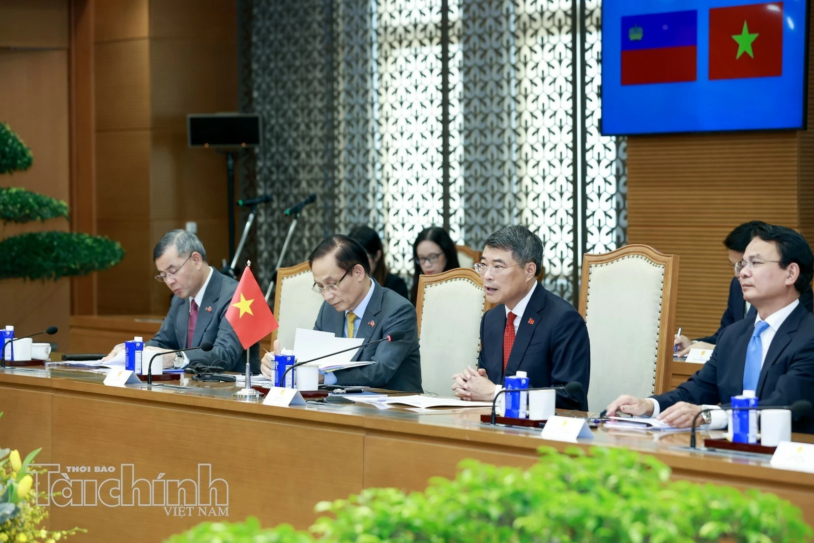 Thủ tướng Lê Minh Hưng chủ trì lễ đón chính thức Thủ tướng Liechtenstein